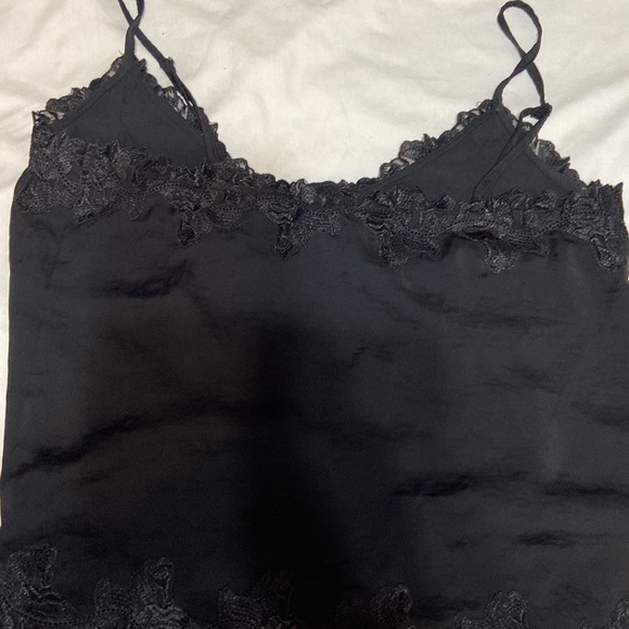 Forever 21 Camisole Blacklace nylon & spaghetti straps blacklace Small - Picture 4 of 6